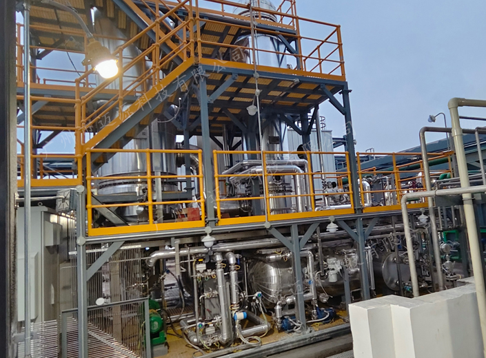 渡口河七里北天然气净化厂高盐废水零排放撬装蒸发系统